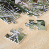 F12ボールサボテンの花「Escobaria vivipara」 ジグソーパズル (側面)