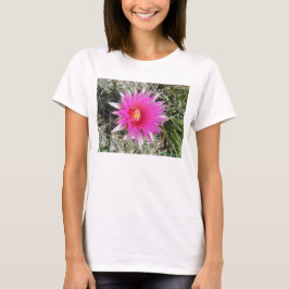 F12 ボールサボテンの花 "Escobaria vivipara" Tシャツ