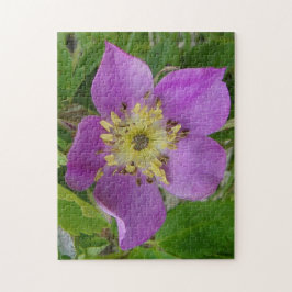 F13プリックリーバラアルバータワイルドバラ ジグソーパズル