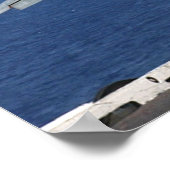 F14が天空に飛び込む ポスター (角)