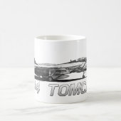 F14雄猫VF-103すてきなロジャース-スケッチ コーヒーマグカップ (中央)