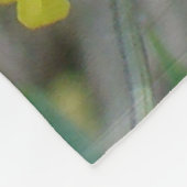 F14黄色の野草 フリースブランケット (角)