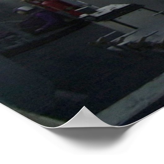 F14 Launches From The USS Kitty Hawk ポスター (角)