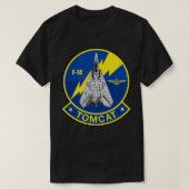 F14 Tomcat Patch2 Tシャツ (デザイン正面)