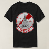 F14 Tomcat Patch Tシャツ (デザイン正面)