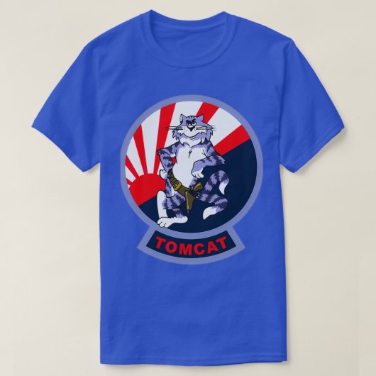 F14 Tomcat VF111サンダウナー2 Tシャツ (デザイン正面)