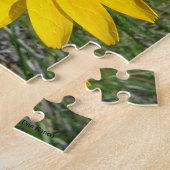 F15イエローワイルドフラワースニゼウィード ジグソーパズル (側面)