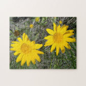 F15イエローワイルドフラワースニゼウィード ジグソーパズル (横)