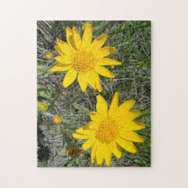 F15イエローワイルドフラワースニゼウィード ジグソーパズル