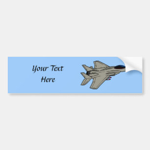 F15ファイターデザイン バンパーステッカー