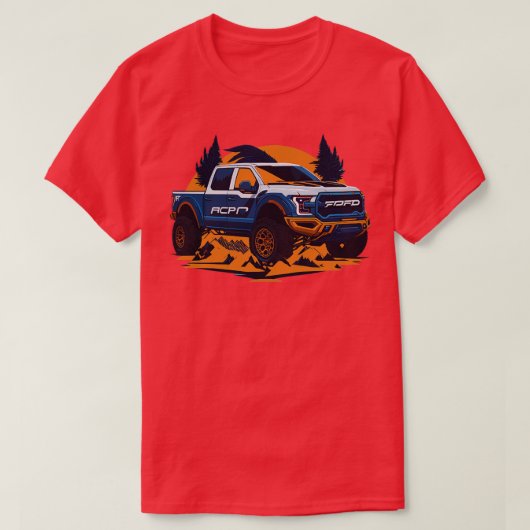 F150ラプター Tシャツ (デザイン正面)