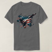 F15 2 Tシャツ (デザイン正面)