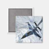 F16の侵略者が陣地に連絡在る マグネット (正面/裏面)