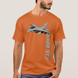 F16バイパー戦闘機《鳥》ハヤブサジェット Tシャツ