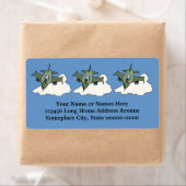 F16戦闘用《鳥》ハヤブサ戦闘機 ラベル (インサイチュ)