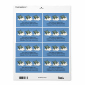 F16戦闘用《鳥》ハヤブサ戦闘機 ラベル (フルシート)