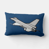 F16戦闘用《鳥》ハヤブサ戦闘機 ランバークッション (裏面)