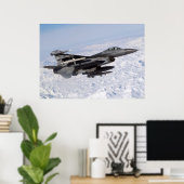F16 on Northern Watch ポスター (ホームオフィス)
