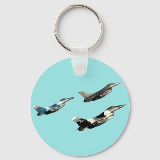 F16x 3 キーホルダー (正面)