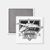 F18すごいバーバン マグネット (正面/裏面)