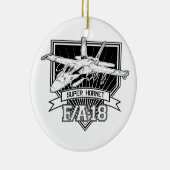 F18によってすごいスズメバチ セラミックオーナメント (右)