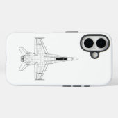 F18ホすごいルネ Case-Mate iPhoneケース (裏面 (横))