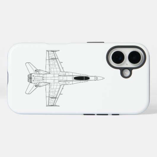 F18ホすごいルネ Case-Mate iPhoneケース (裏面 (横))