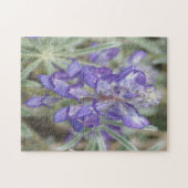 F18紫ワイルドフラワーアニュアルルパン ジグソーパズル (横)