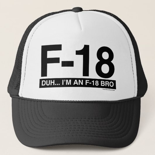 F18 キャップ (正面)