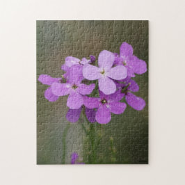 F19紫ワイルドフラワーズロケット ジグソーパズル