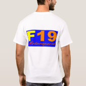 F19 Motorsports Tシャツ (裏面)