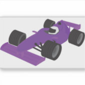 F1 レースカー シール (正面)