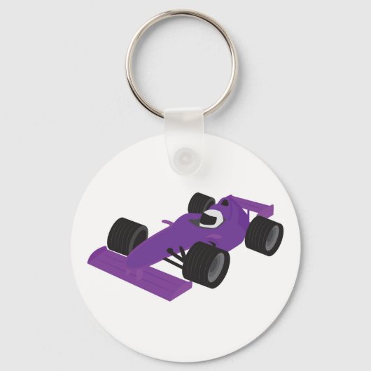 F1 Race Car キーホルダー (正面)