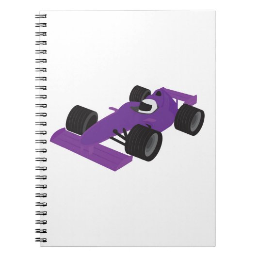 F1 Race Car ノートブック (正面)