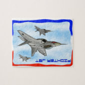 F22ラプターファイタージェット ジグソーパズル (横)