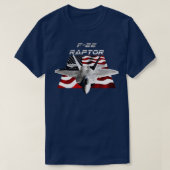 F22ラプター Tシャツ (デザイン正面)