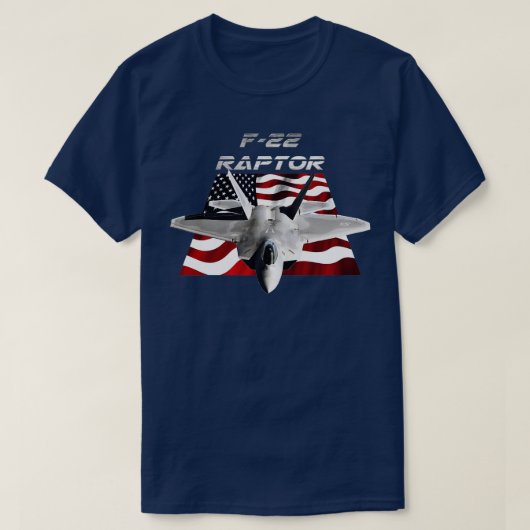F22ラプター Tシャツ (デザイン正面)