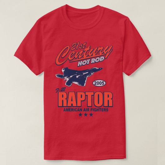 F22 RaptorTShirt Tシャツ (デザイン正面)