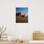 F2G-1Dコルサすごいア飛行機の中の航空ショー ポスター (キッチン)