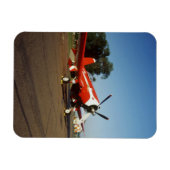 F2G-1Dコルサすごいア飛行機の中の航空ショー マグネット (横)