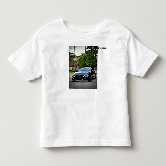 F30ワイドボディスラムド トドラーTシャツ (正面)