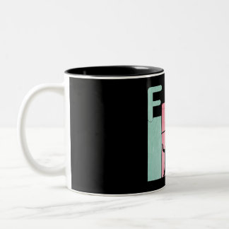 F35ヴィンテージ空軍戦闘機 ツートーンマグカップ