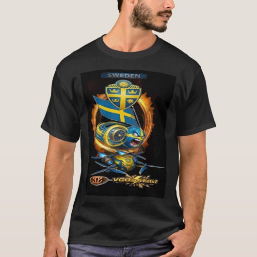F3-スウェーデン Tシャツ (正面)