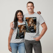 F4デザイングレーTシャツ Tシャツ (ユニセックス)