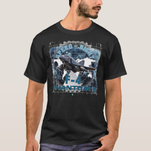 F4ファントムII夜間空軍パイロットギフト  Tシャツ