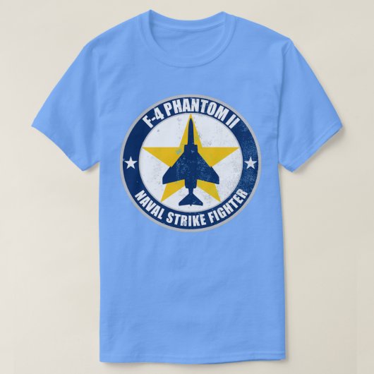 F4ファントムII 動揺して Tシャツ (デザイン正面)