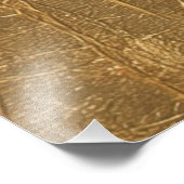 *~* F4フラワーエレガント金ゴールドヴィンテージ4 フォトプリント            (角)