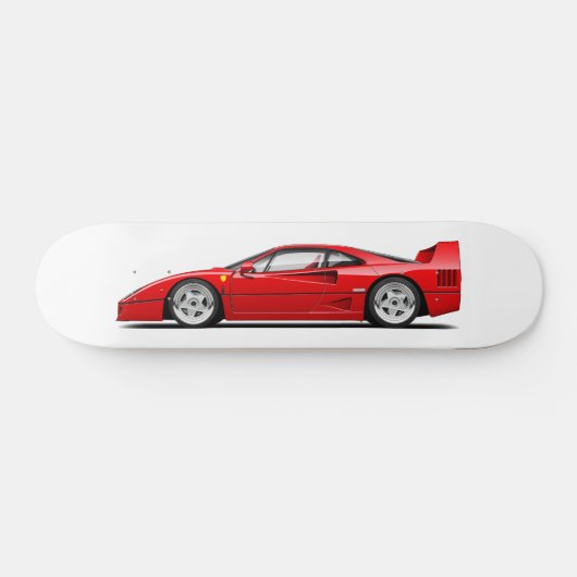 F40 スケートボード (横)