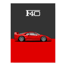 F40 Classic holy trinity car