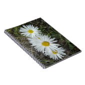 F42白ワイルドフラワースムースアスター ノートブック (右側)